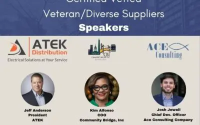 2024 Direct Connect Webinar to introduce you to three of our Qualified, Diverse, Certified & Contract Ready “Vetted” Suppliers!