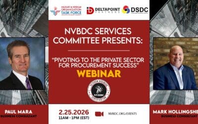 Attention Veteran Business Owners! Pivoting to the Private Sector for Procurement Success,